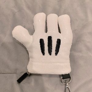 NWOT Disney Parks Mickey Mouse sequin glove coin purse
